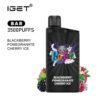 IGET Bar - Blackberry Pomegranate Cherry Ice - 3500