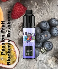 iGet Bar Plus S3 - Passion Fruit Blueberry Raspberry - 10,000