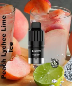 iGet Bar Plus S3 Pod Only - Peach Lychee Lime Ice - 10,000