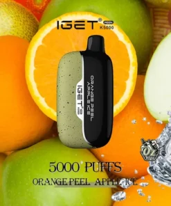 IGET Moon K5000 - Orange Peel Apple Ice - 5000