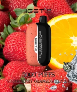 IGET Moon K5000 - Strawberry Orange Green ice - 5000