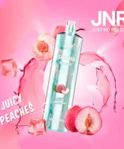JNR Shisha Hookah - Juicy Peaches 12,000 - AusVape Direct