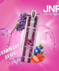 JNR SHISHA HOOKAH – STRAWBERRY GRAPE 12000 PUFFS - AusVape Direct
