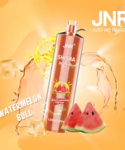 JNR Shisha Hookah – Watermelon Bull 12,000 Puffs - AusVape Direct