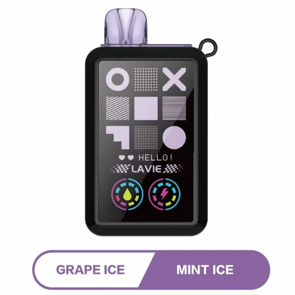 Lavie Cyber - GRAPE ICE & MINT ICE 20,000 Puffs - AusVape Direct