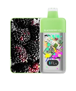 SCAMMM - Blackberry Ice 15,000 PuffS - AusVape Direct