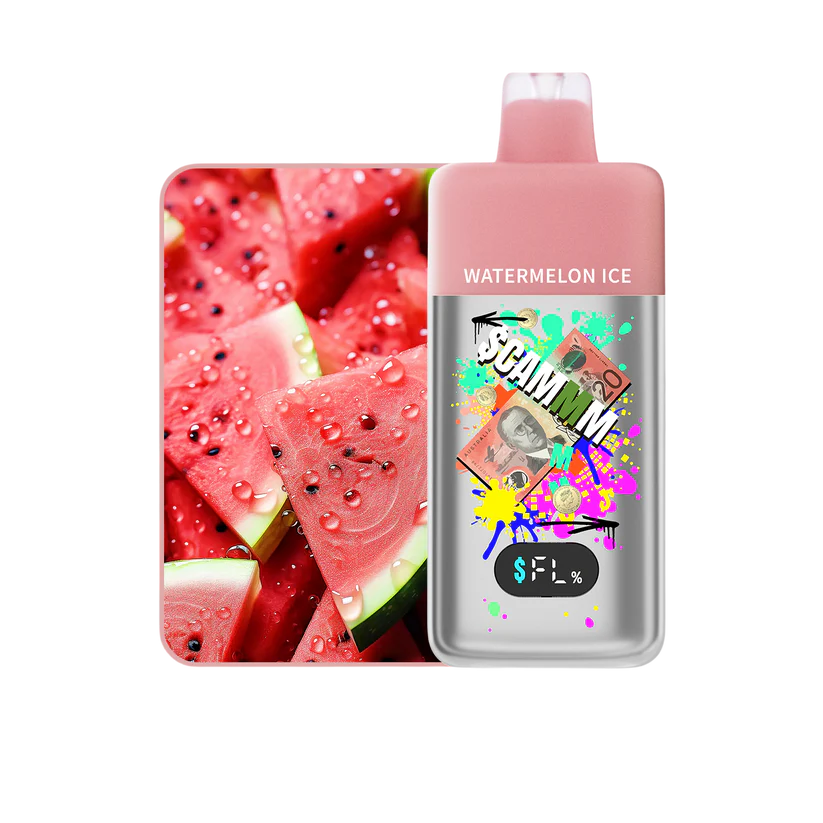 SCAMMM - Watermelon Ice 15,000 PUFFS - AusVape Direct