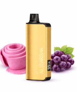 Alibarbar Ingot Hubba Bubba Grape 9000 Puffs - AusVape Direct