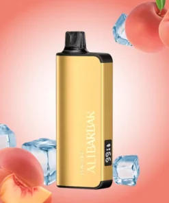 ALIBARBAR INGOT PEACH ICE-9000 puffs - AusVape Direct