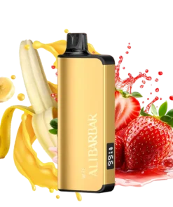 Alibarbar Ingot Strawnana - 9000 puffs - AusVape Direct