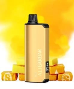 Alibarbar ingot Yellow Starburst-9000 puffs - AusVape Direct