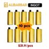 10pcs-ALIBARBAR INGOT 9000PUFFS