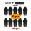 10PCS—IGET BAR PLUS POD 6000PUFFS