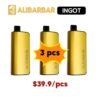3pcs-ALIBARBAR INGOT 9000PUFFS