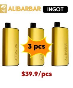 3pcs-ALIBARBAR INGOT 9000PUFFS