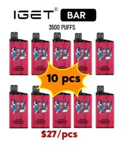 IGET BAR 3500PUFFS — 10PCS