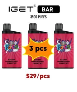 IGET BAR 3500PUFFS — 3PCS