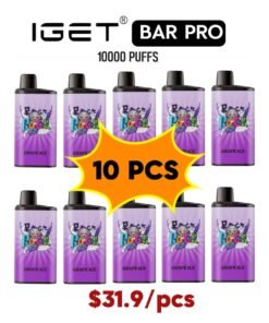 IGET BAR PRO 10000PUFFS — 10PCS