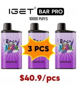 IGET BAR PRO 10000PUFFS — 3PCS