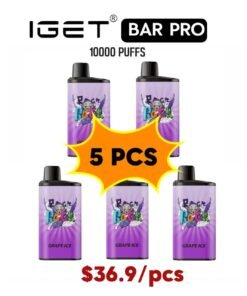 IGET BAR PRO 10000PUFFS — 5PCS