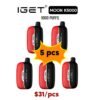 IGET MOON K5000 — 5PCS