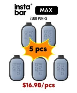 INSTABAR MAX 7500PUFFS — 5pcs